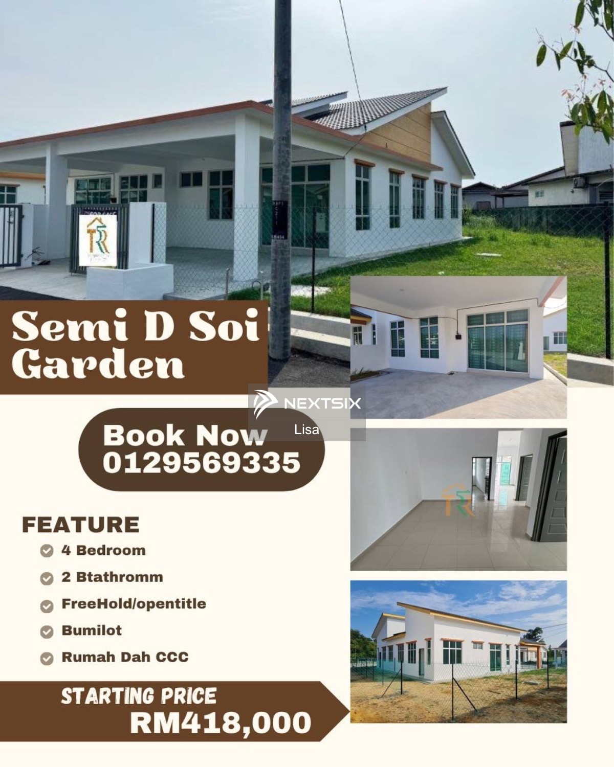 Semi-detached House For Sale in Kuantan Pahang