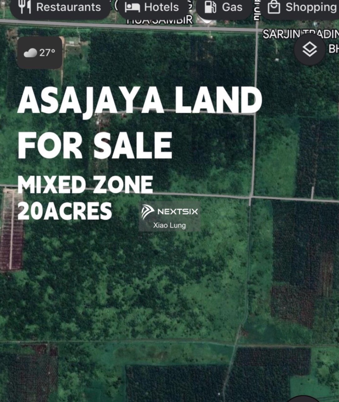 Agricultural Land For Sale in Asajaya Sarawak