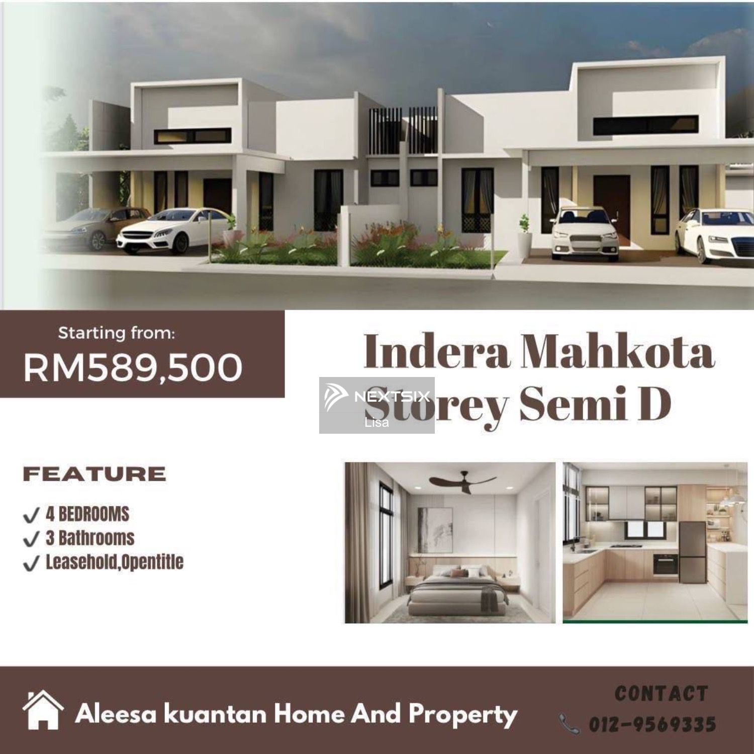 Semi-detached House For Sale in Kuantan Pahang