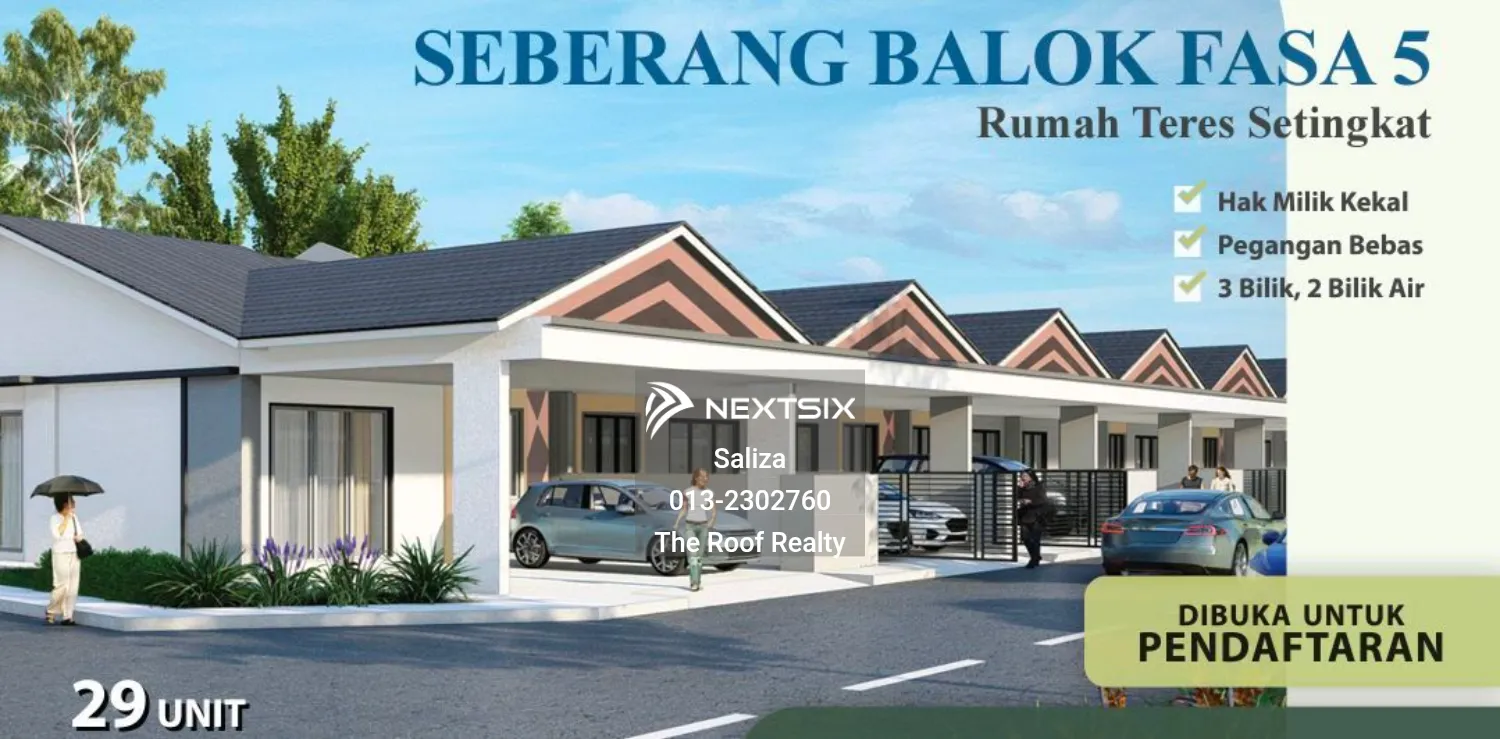 1-sty Terrace/Link House For Sale in Balok Pahang