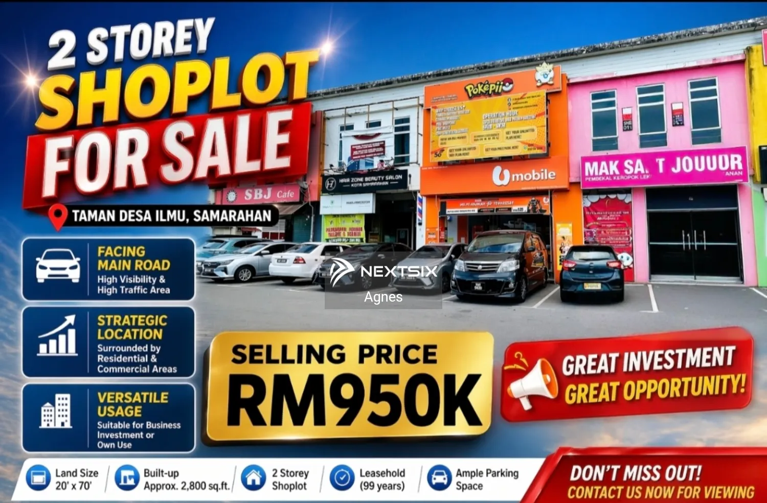 Shop For Sale in Kota Samarahan Sarawak