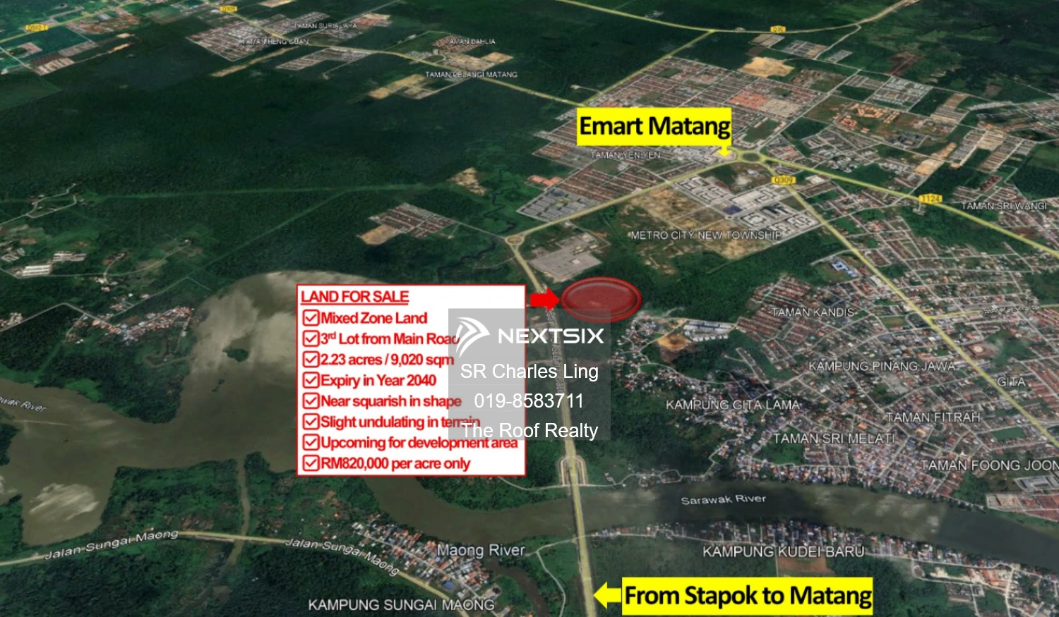 Agricultural Land For Sale in Kuching Sarawak