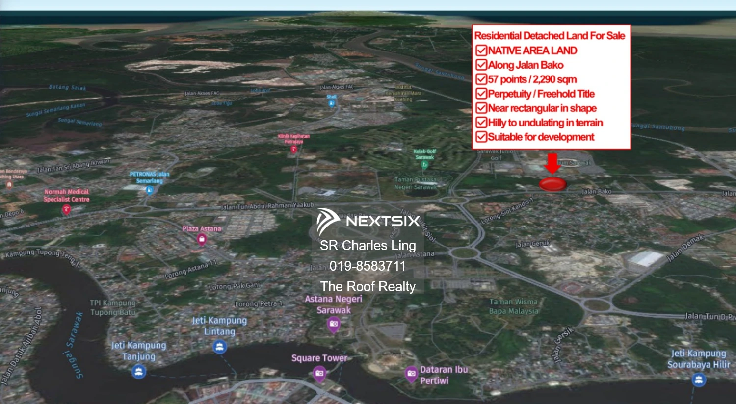 Residential Land For Sale in Kuching Sarawak