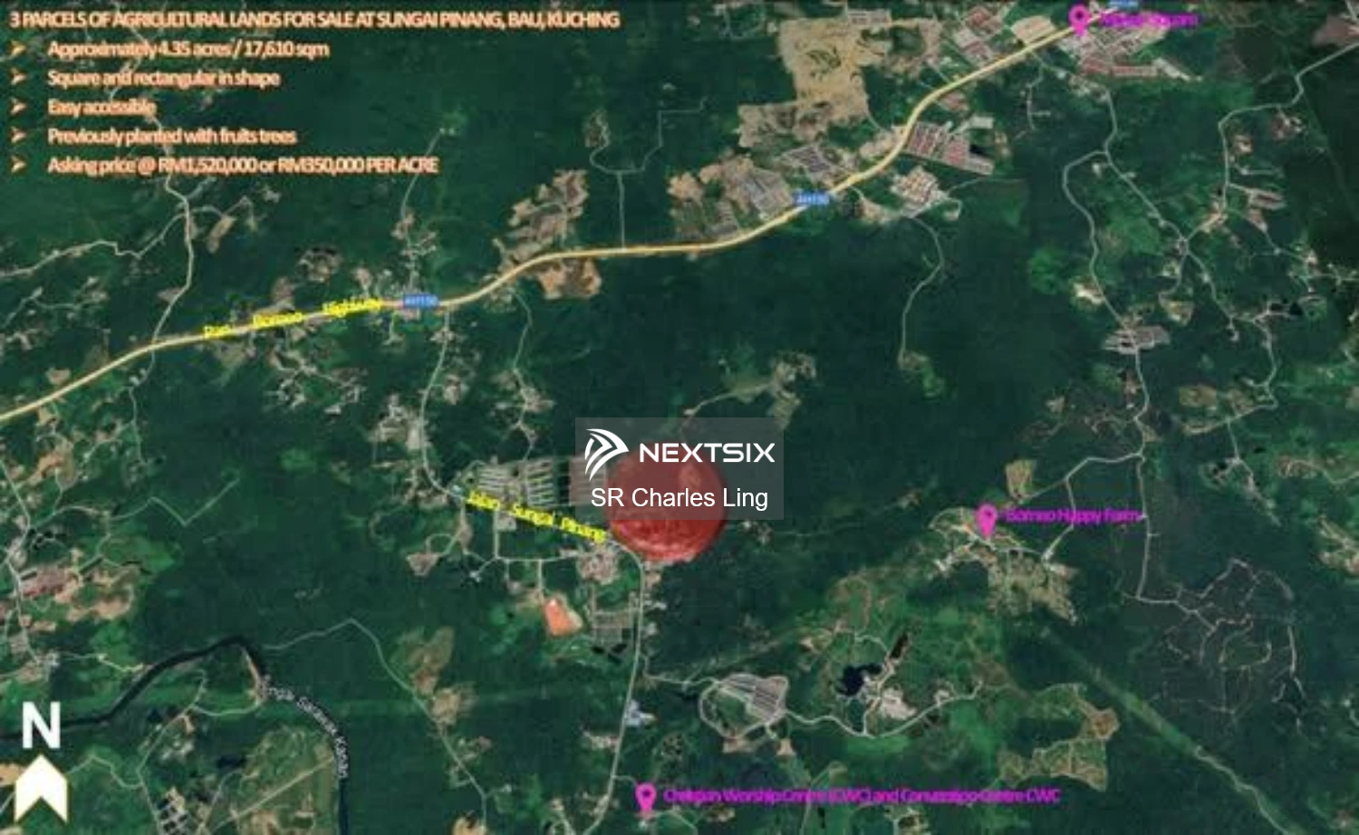 Agricultural Land For Sale in Kuching Sarawak
