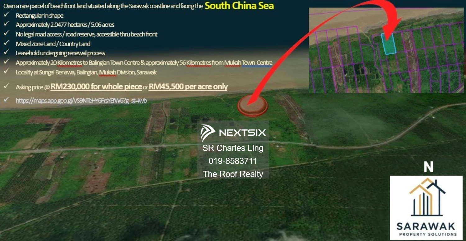 Agricultural Land For Sale in Mukah Sarawak