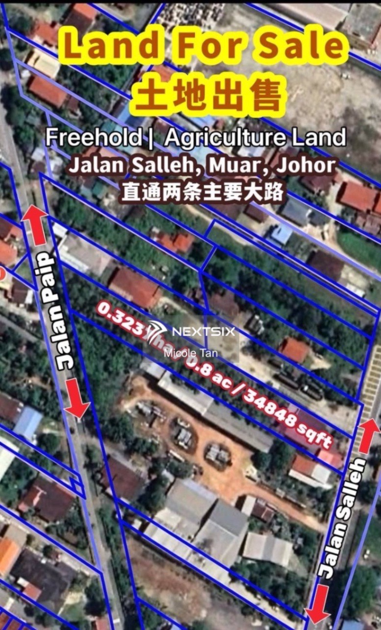 Commercial Land For Sale in Muar Johor