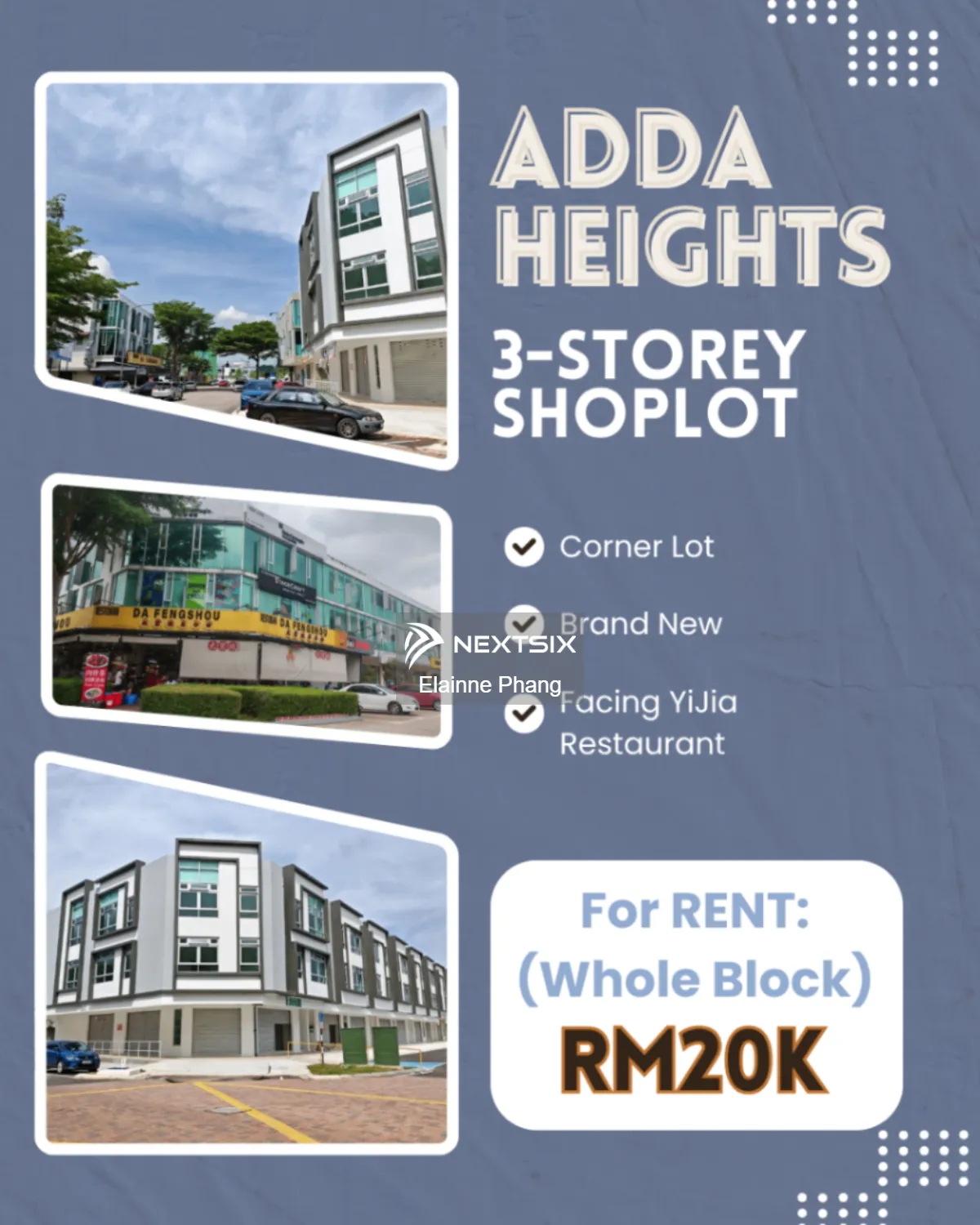 Shop For Rent in Johor Bahru Johor