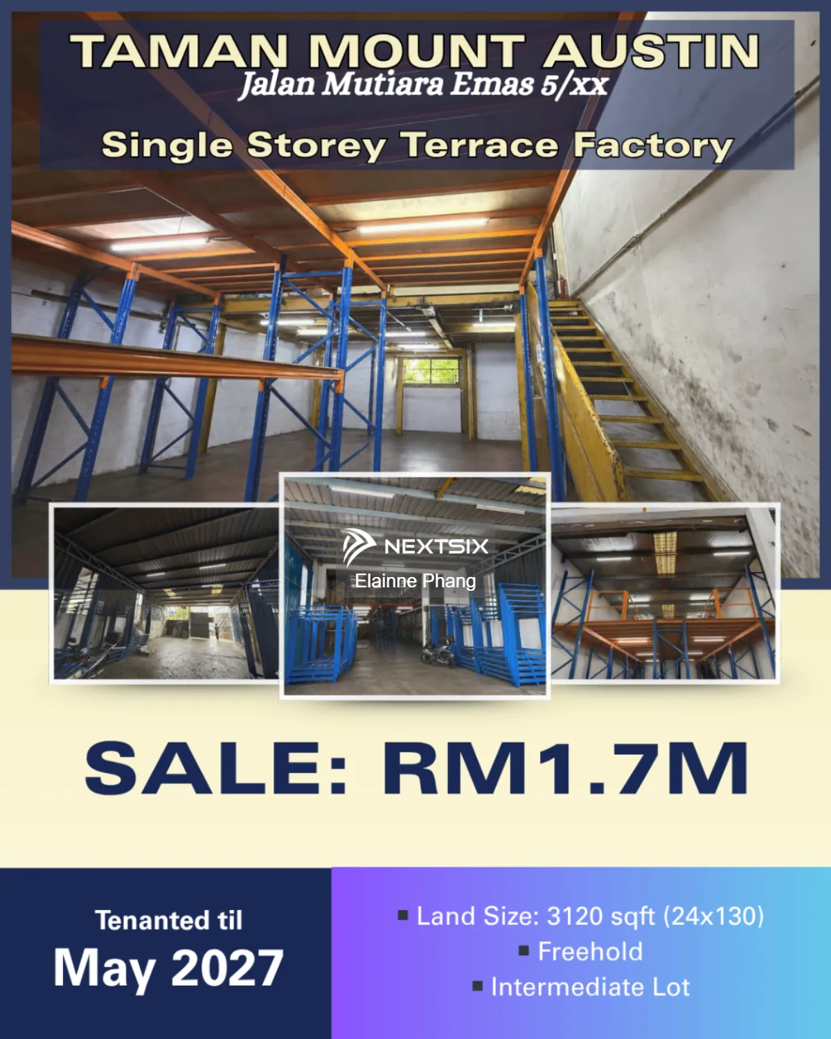 Factory For Sale in Johor Bahru Johor