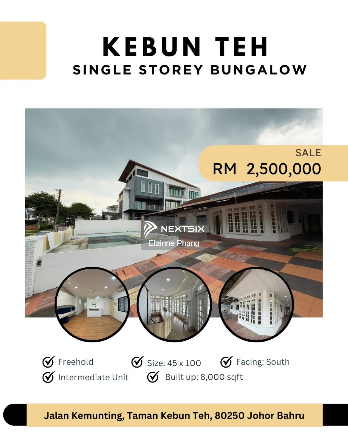 Bungalow For Sale in Johor Bahru Johor