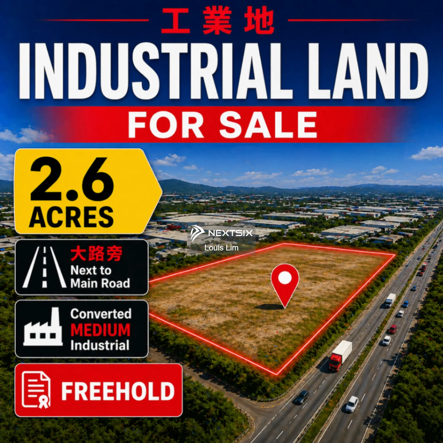 Industrial Land For Sale in Kuala Langat Selangor
