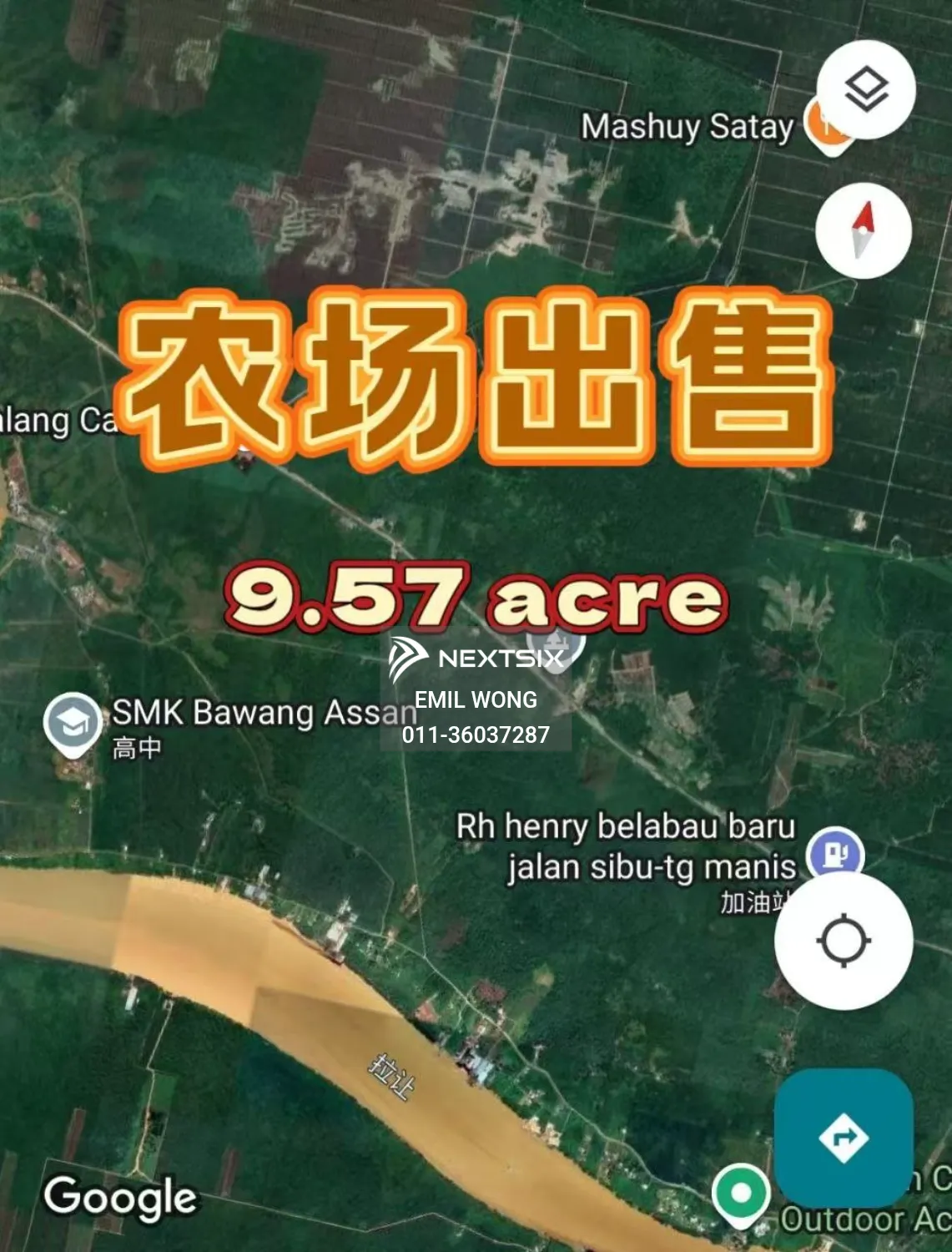 Agricultural Land For Sale in Sibu Sarawak