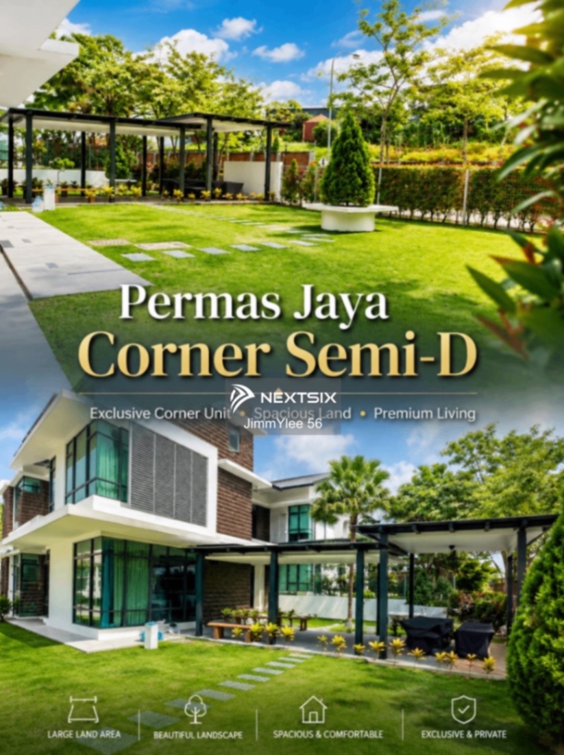 Semi-detached House For Sale in Permas Jaya Johor