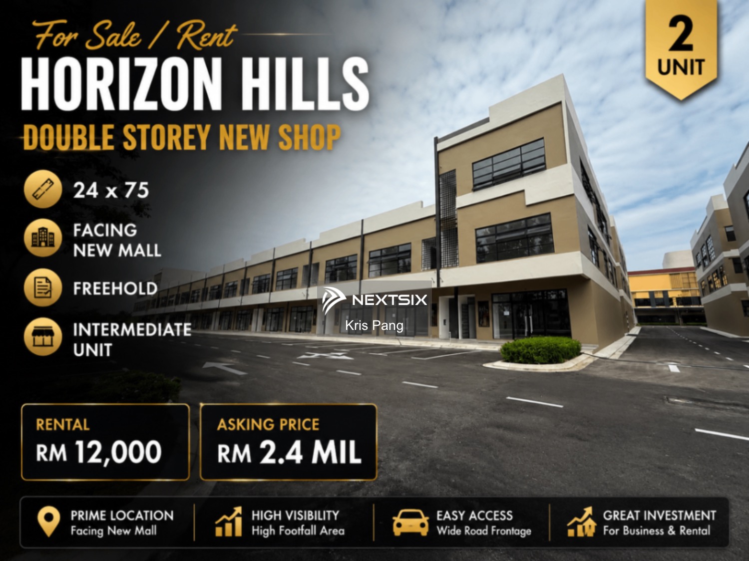 Shop Office For Sale in Iskandar Puteri (Nusajaya) Johor