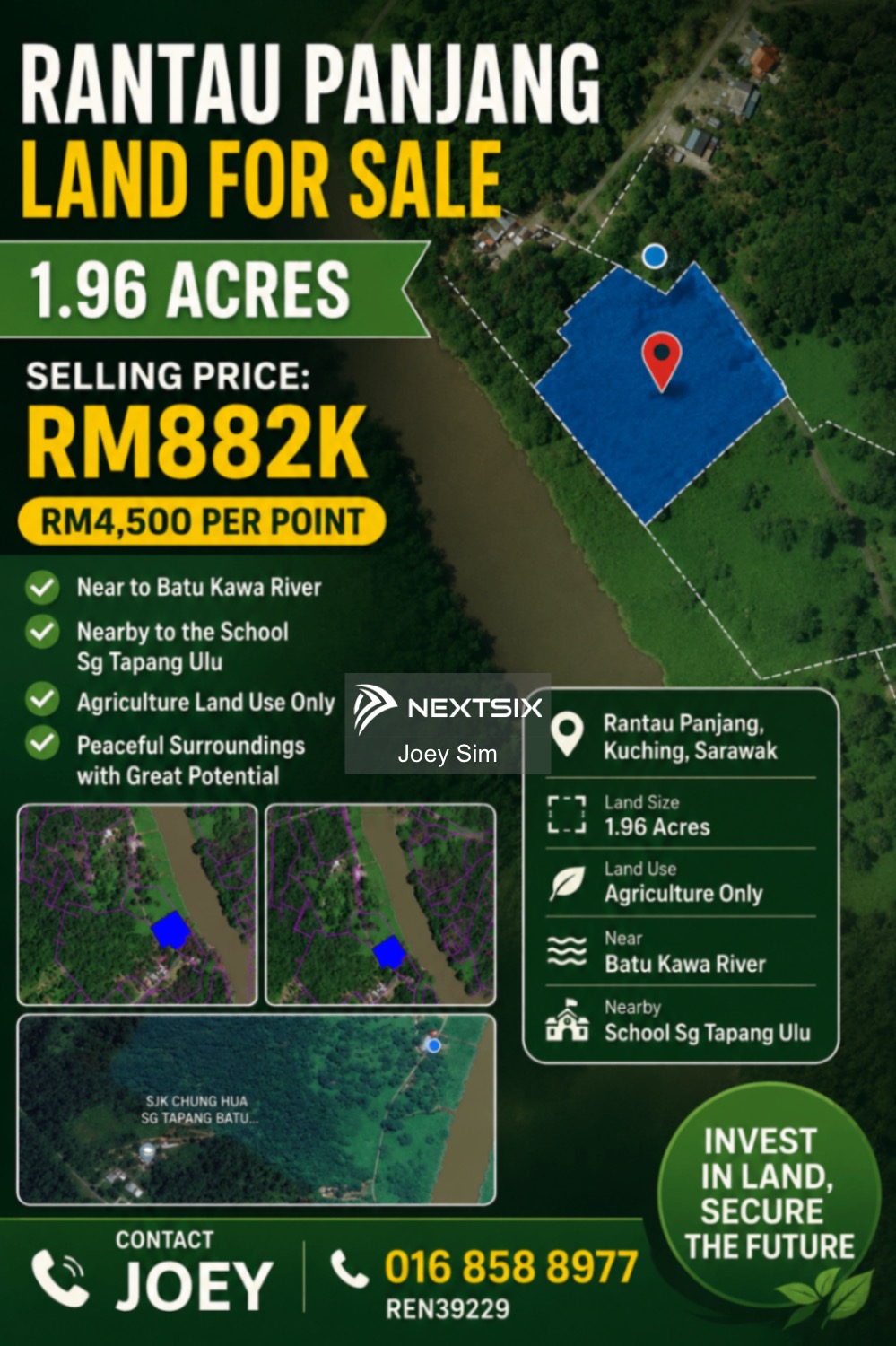 Agricultural Land For Sale in Kuching Sarawak