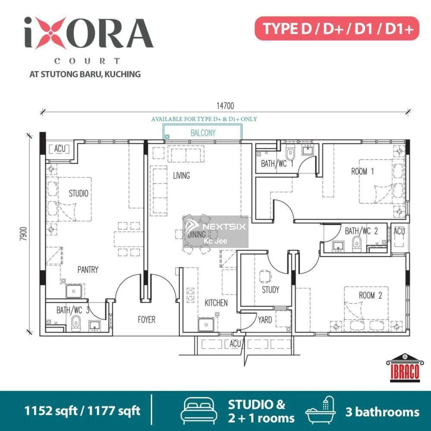 Serviced Residence For Sale in Kuching Sarawak