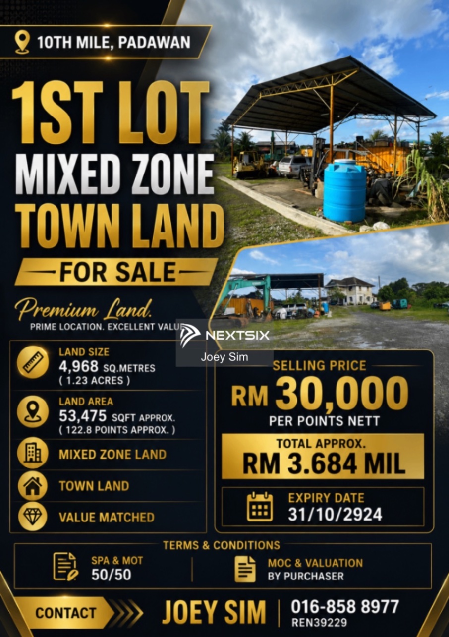 Agricultural Land For Sale in Kuching Sarawak