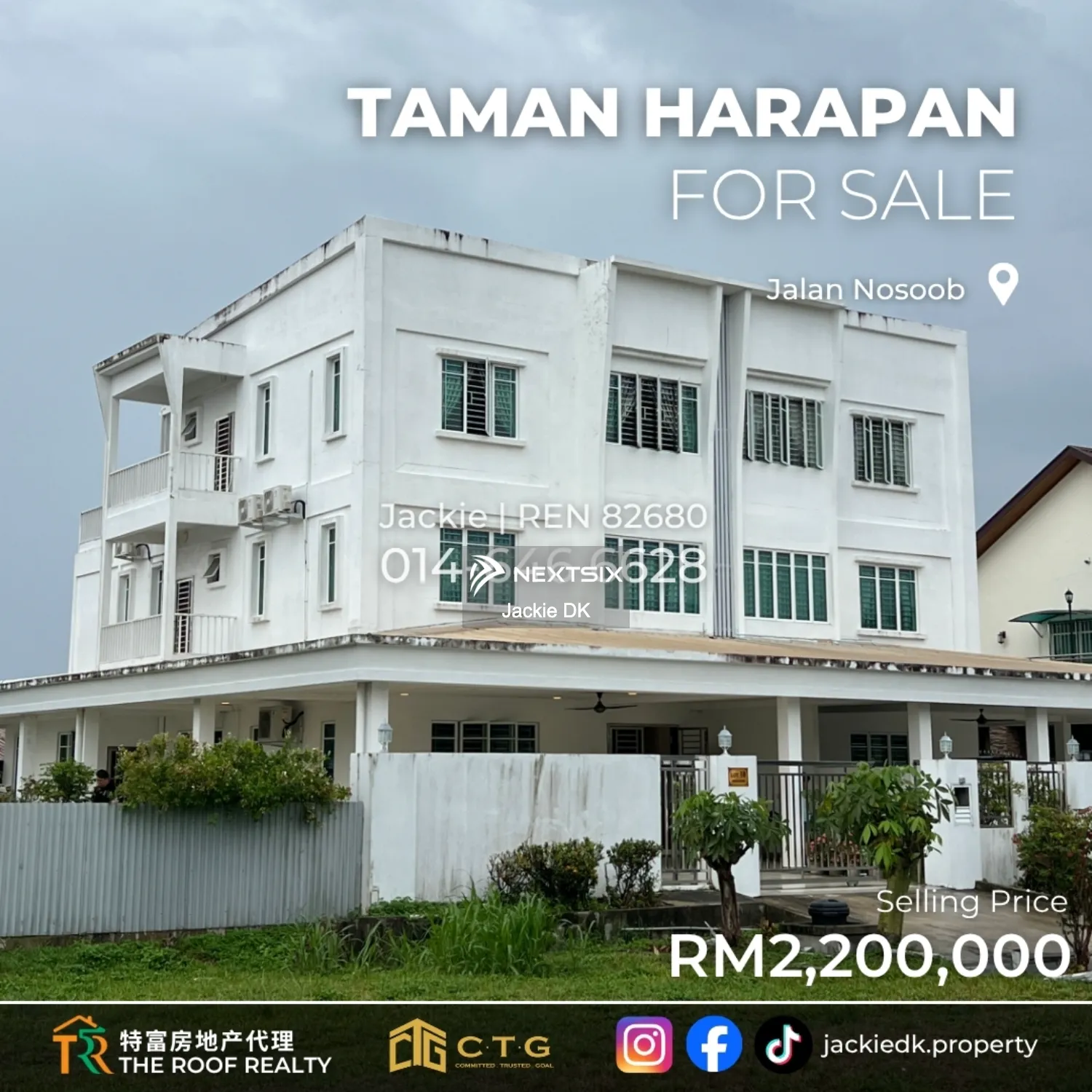 Semi-detached House For Sale in Kota Kinabalu Sabah