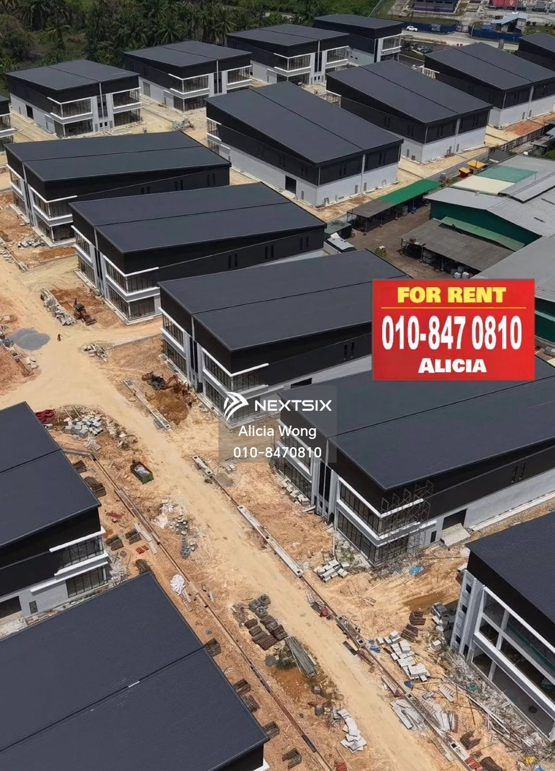 Semi-D Factory For Rent in Batu Kawan Penang