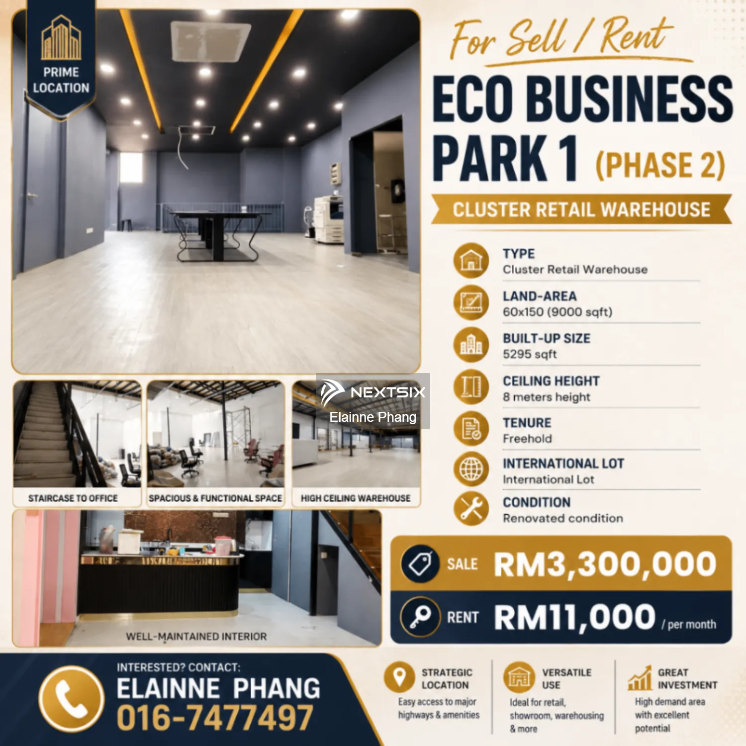 Warehouse For Sale in Johor Bahru Johor
