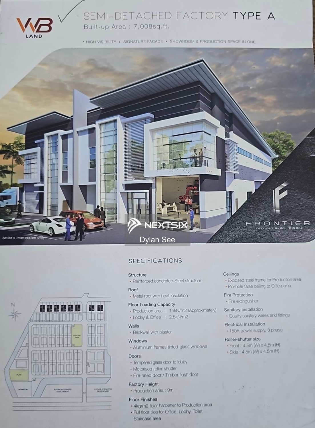 Semi-D Factory For Rent in Johor Bahru Johor