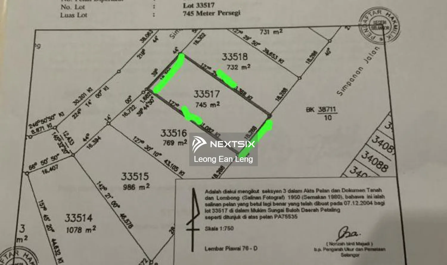Residential Land floor plan - Image 1