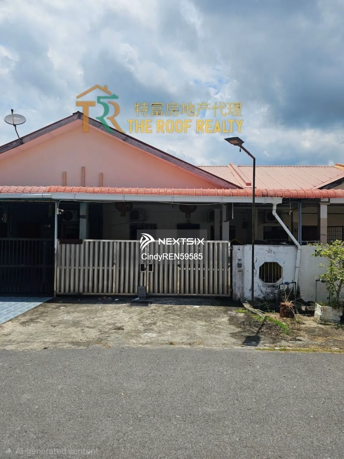 1-sty Terrace/Link House For Sale in Miri Sarawak