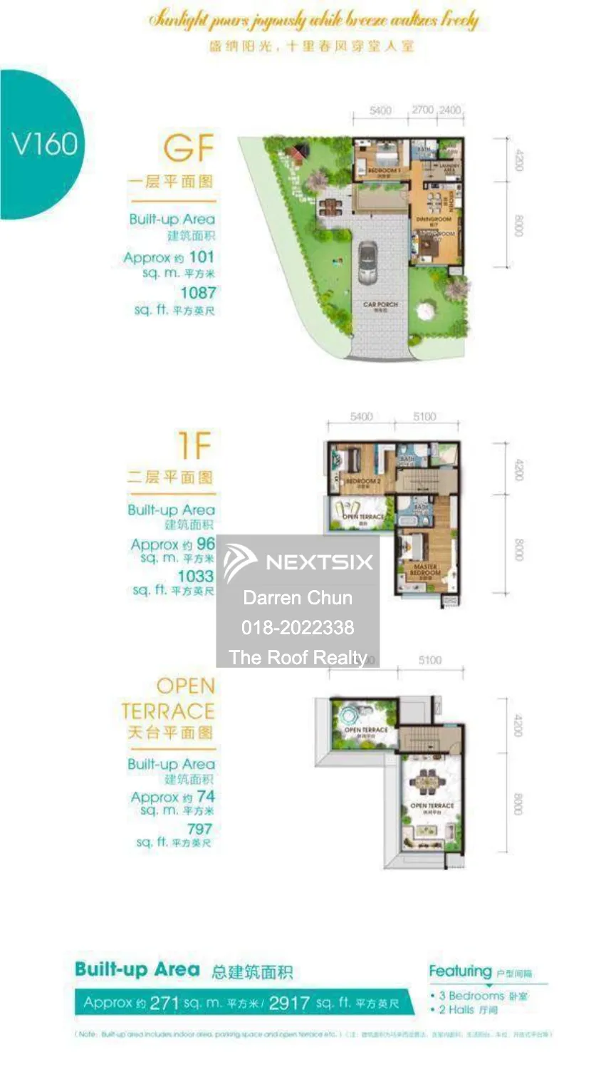Cluster House floor plan - Image 1
