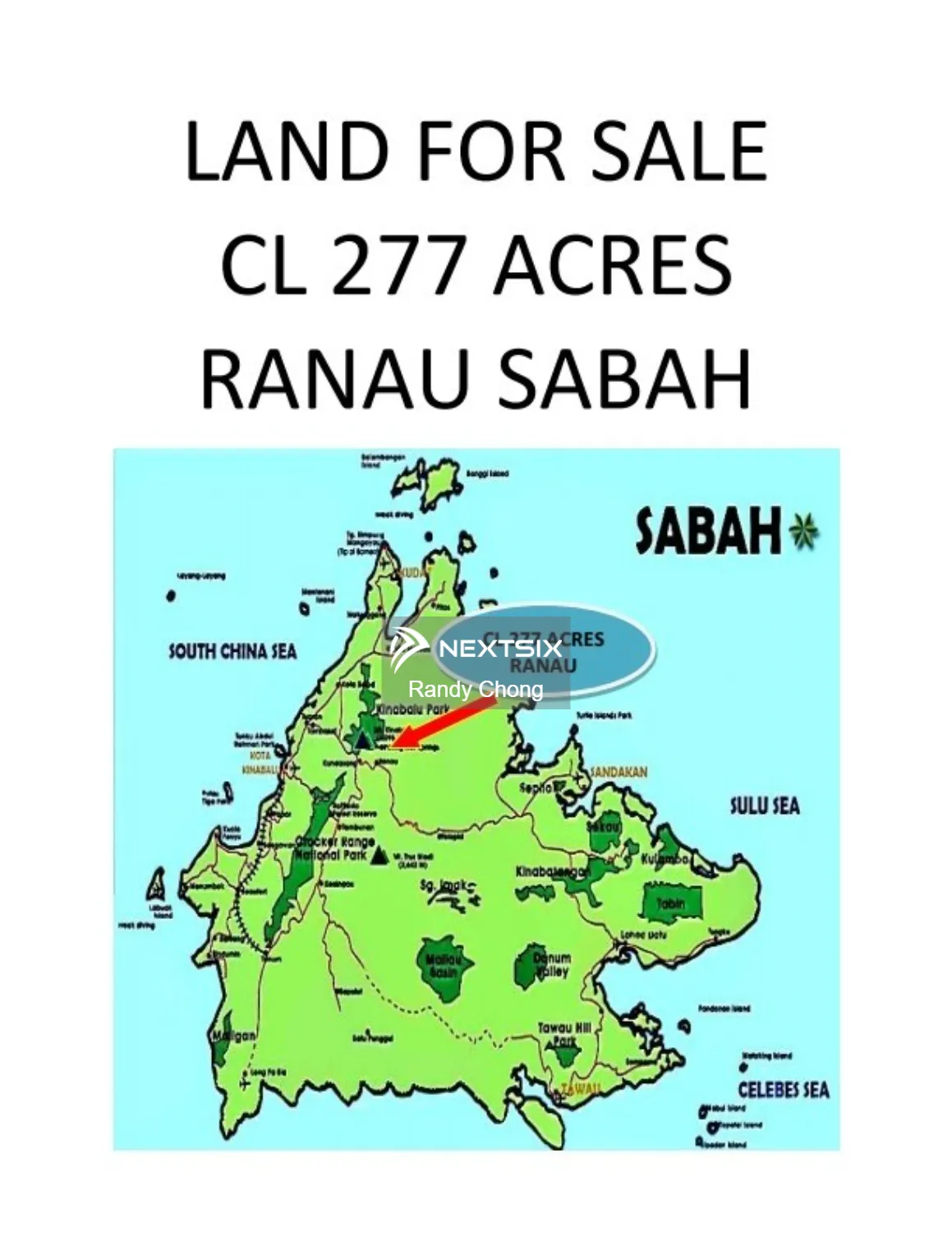 Agricultural Land For Sale in Ranau Sabah