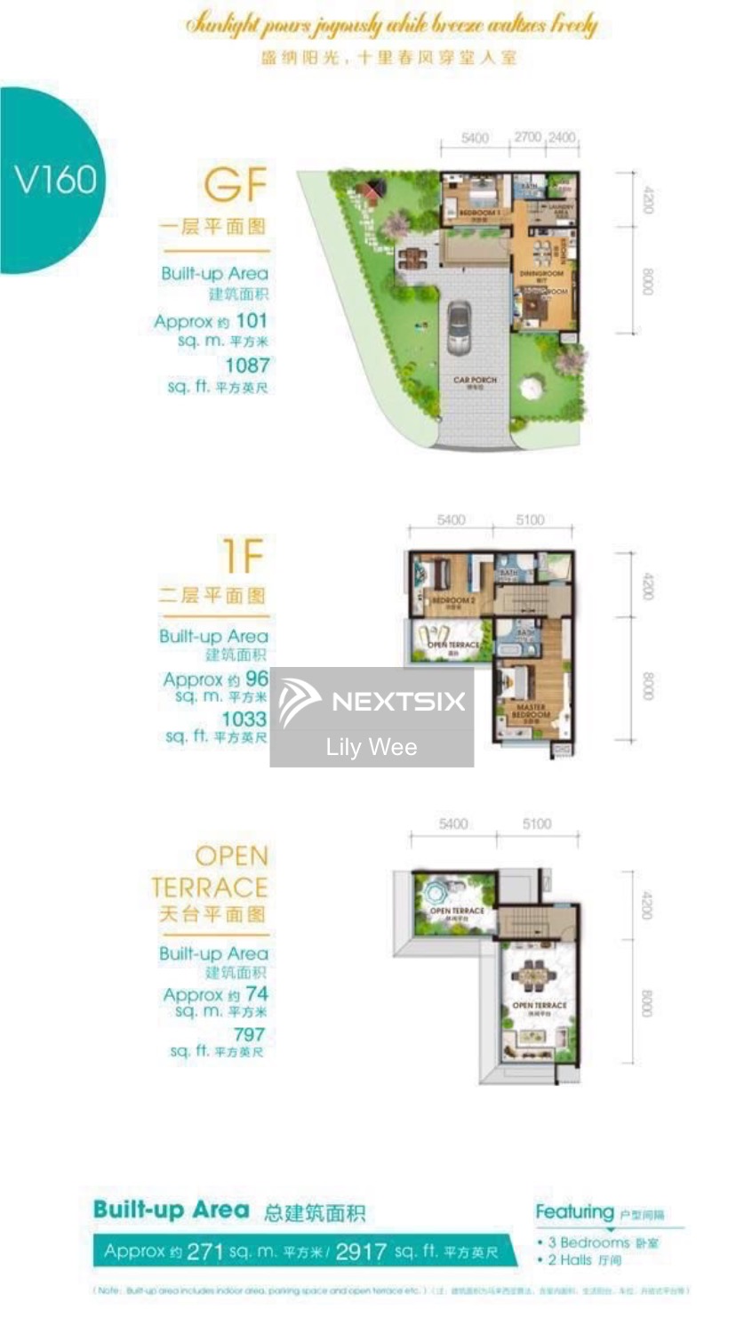 Cluster House floor plan - Image 1