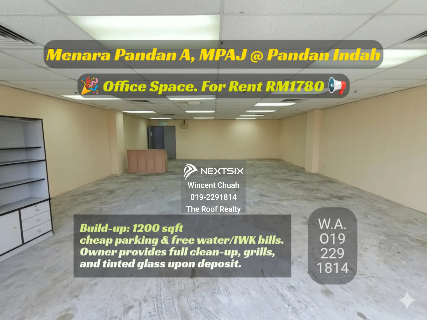 Office For Rent in Pandan Indah Kuala Lumpur