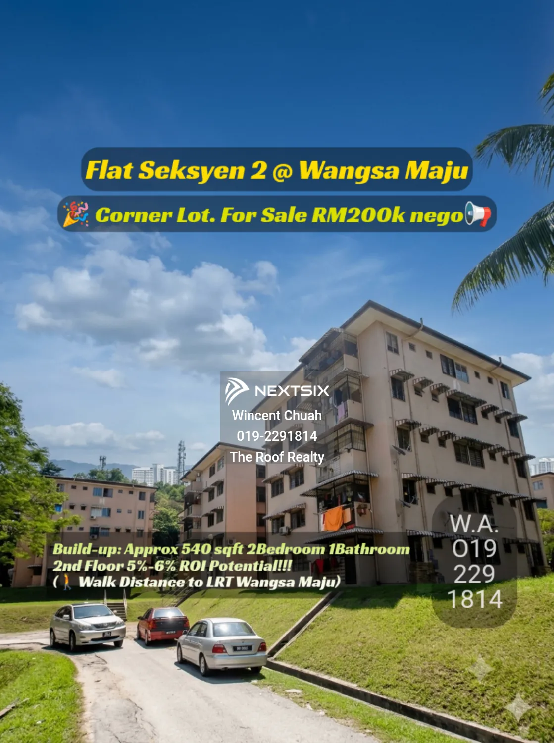 Flat For Sale in Wangsa Maju Kuala Lumpur
