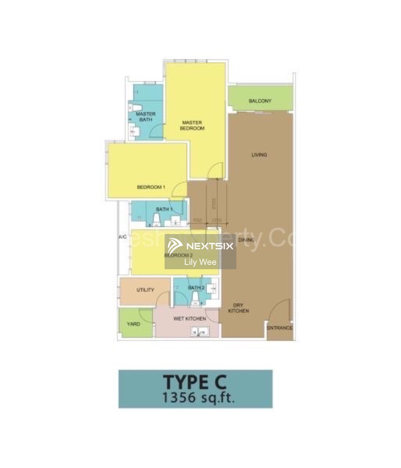 Condominium floor plan - Image 1