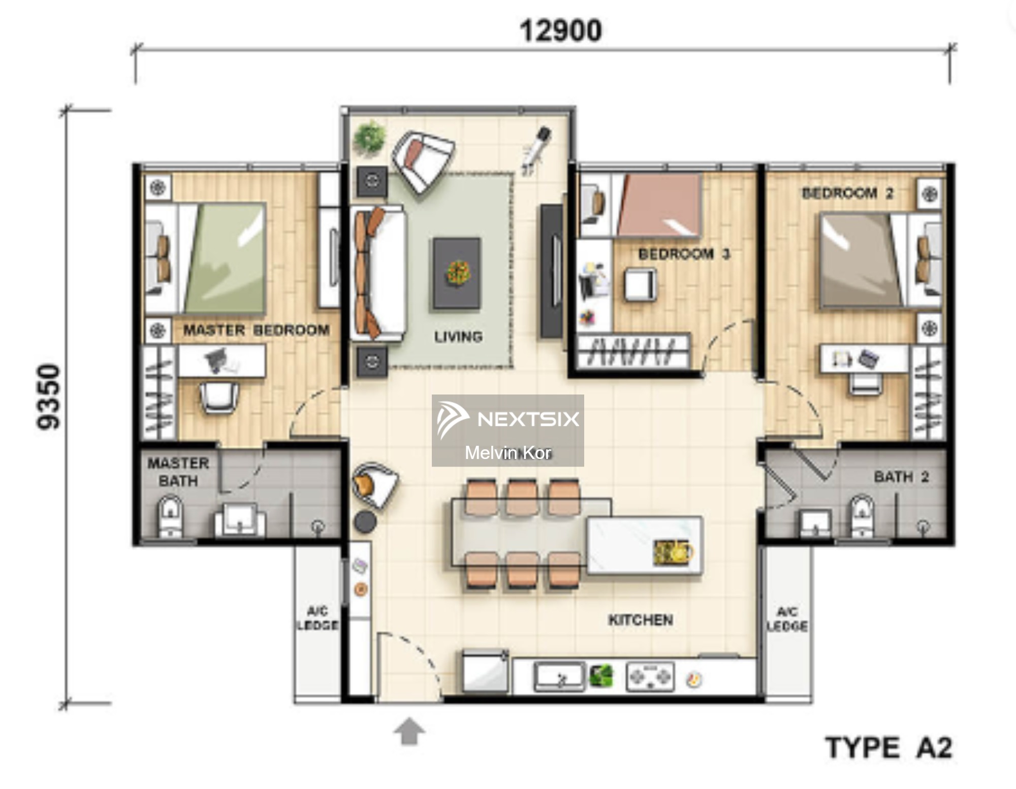 Condominium floor plan - Image 2