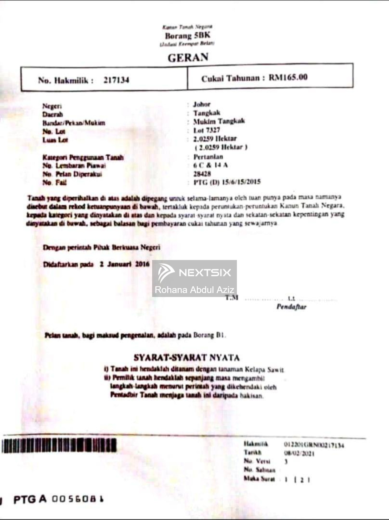 Agricultural Land floor plan - Image 2