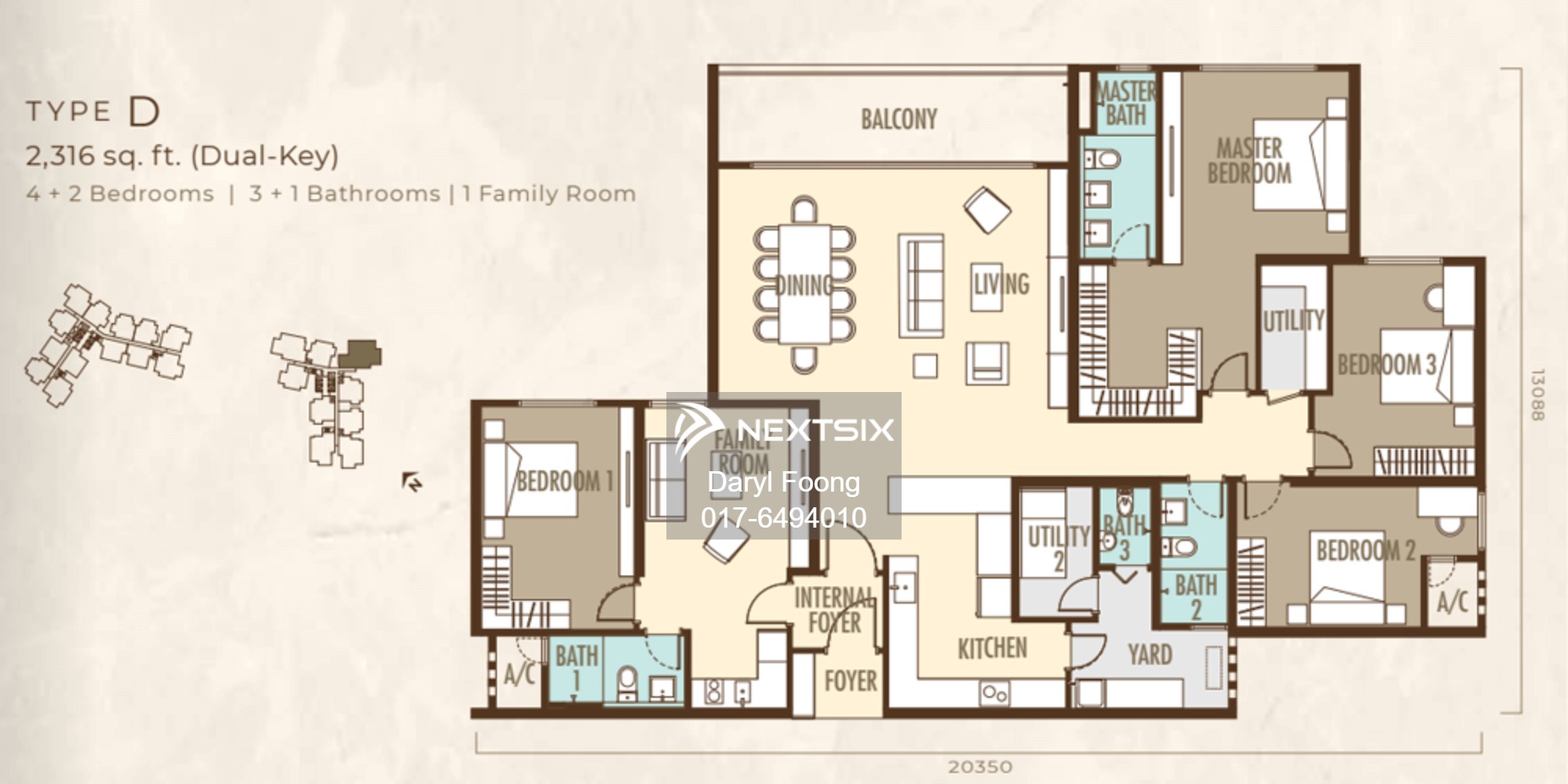 Condominium floor plan - Image 4