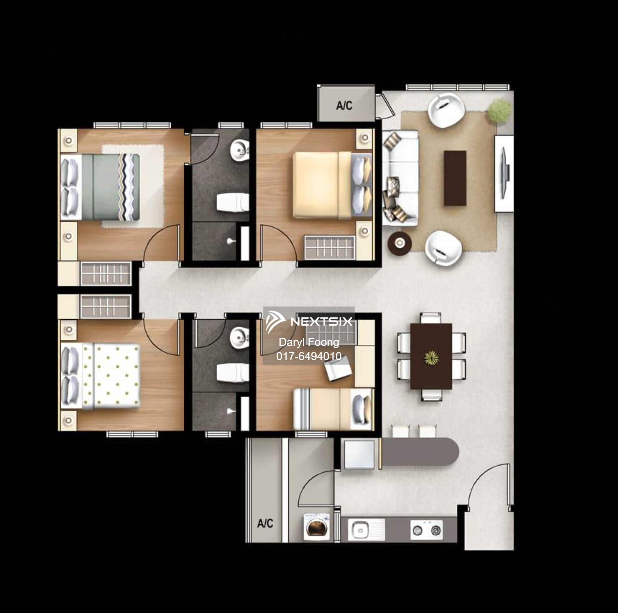 Serviced Residence floor plan - Image 1