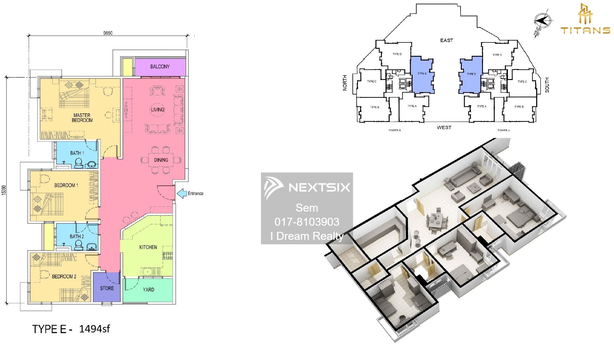 Condominium floor plan - Image 2