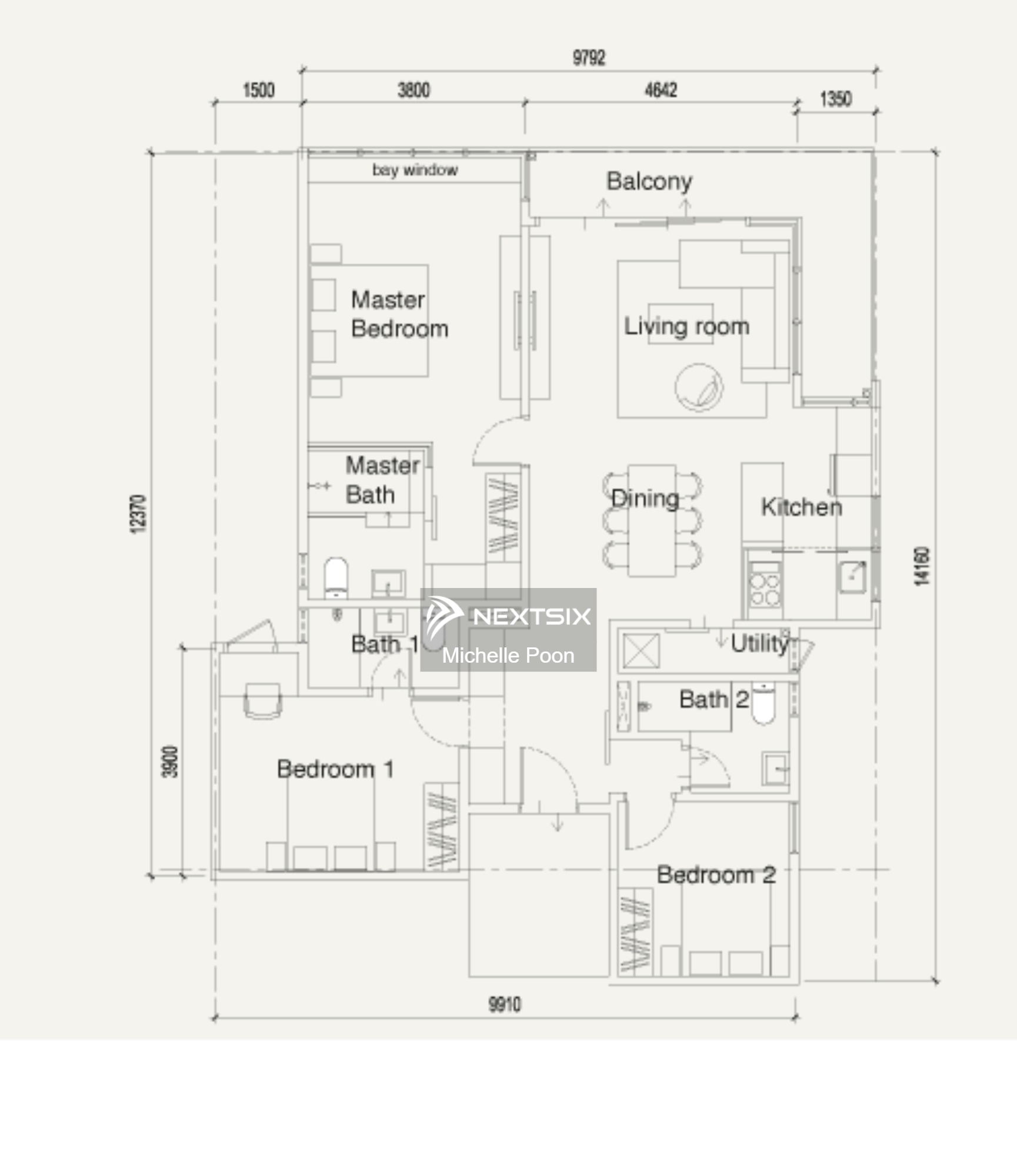 Serviced Residence floor plan - Image 1