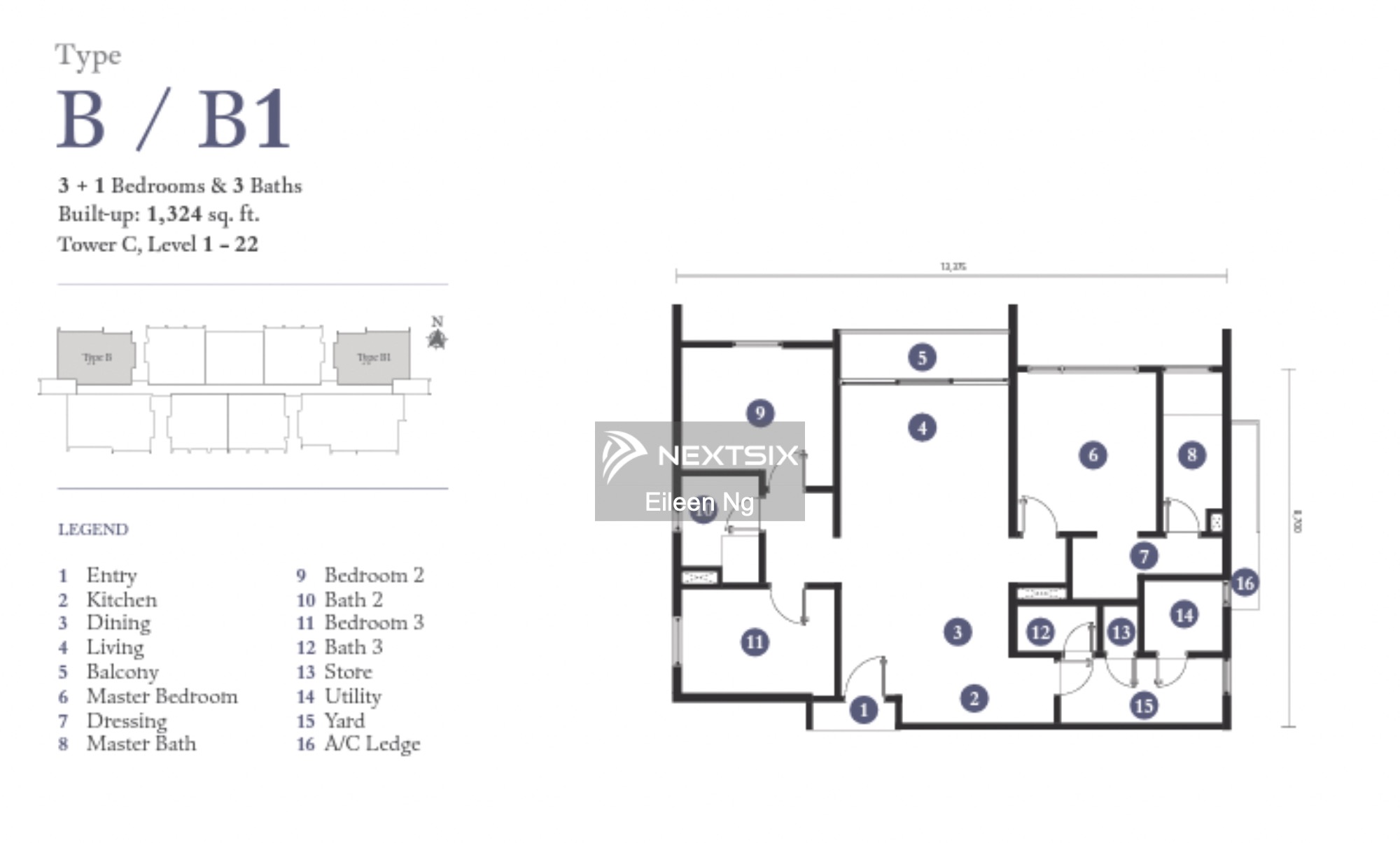 Condominium floor plan - Image 5